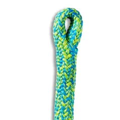 Arborist rope COUSIN TRESTEC LIGNUM 1x eye 12.5 mm blue-yellow