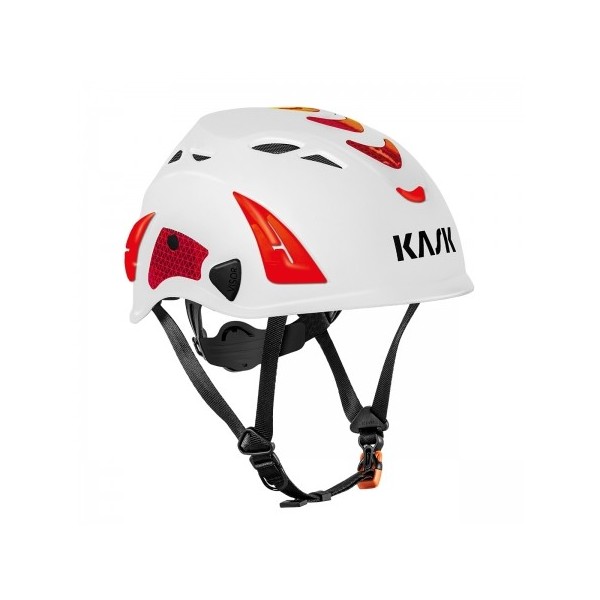 KASK SUPERPLASMA AQ HI VIZ munkavédelmi sisak - Szín: fehér/piros