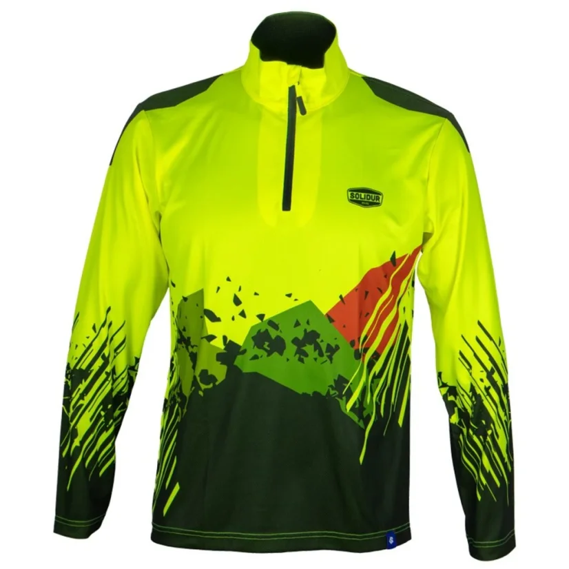 SOLIDUR SOLAR long-sleeve T-shirt – yellow