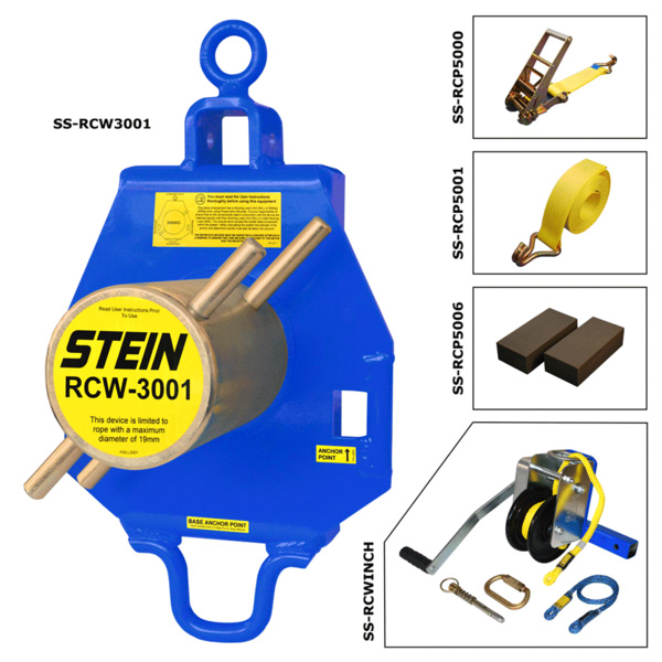 Eresztődob csörlővel STEIN RCW3001