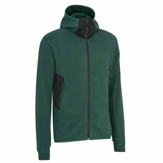 PFANNER HEMP FULLZIP SWEATER green