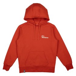 DMM CLIMB NOW WORK LATER hoodie - red