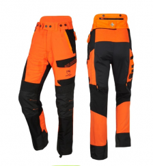 Protipořezové kalhoty SOLIDUR INFINITY oranžová