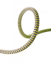 Arboristické lano EDELRID WOODPECKER 11,7 mm 1x oko fialová-žlutá - 25 m