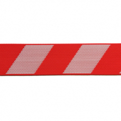 Textilní výstražná páska ARBOTEQ červená-bílá 100 m