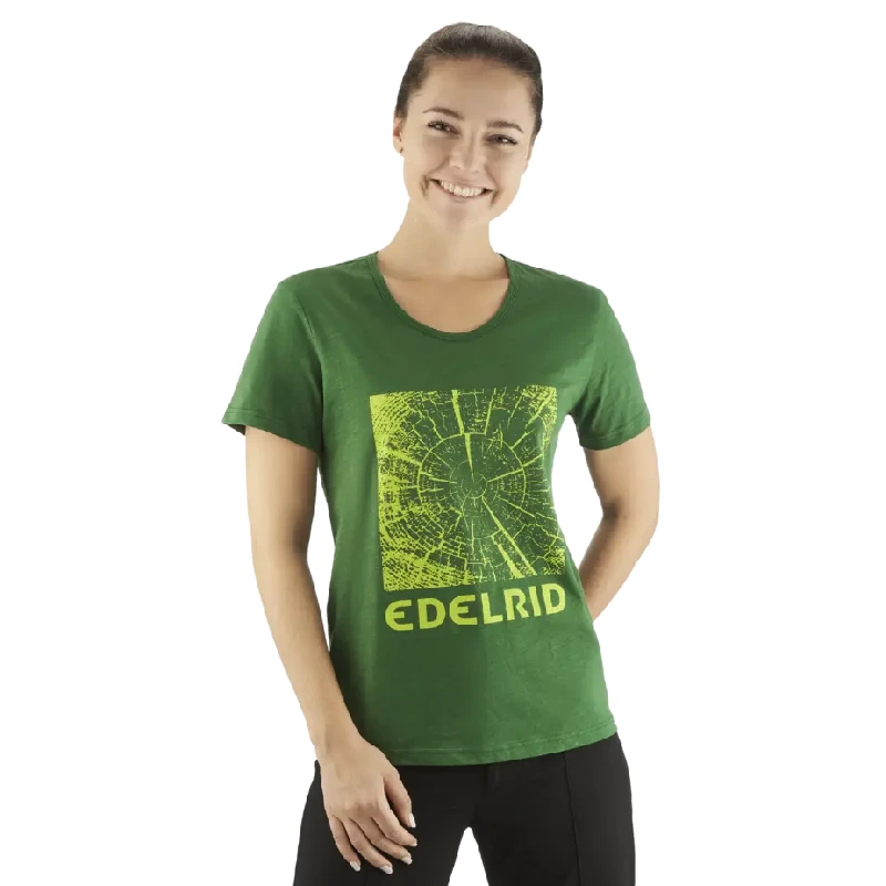 EDELRID WO TIMBER T women's t-shirt green