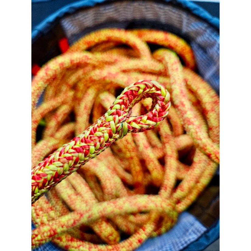 COUSIN TRESTEC LIGNUM 12.5 mm arborist rope 1x spliced eye - red-yellow