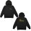 DMM CLIMB NOW WORK LATER hoodie - black