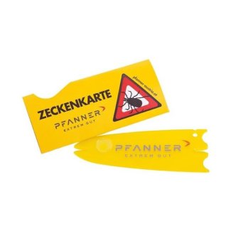 Card for removing ticks PFANNER TICKCARD