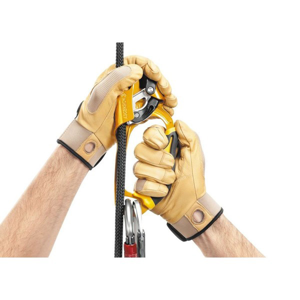 PETZL ASCENSION hand ascender - yellow/black
