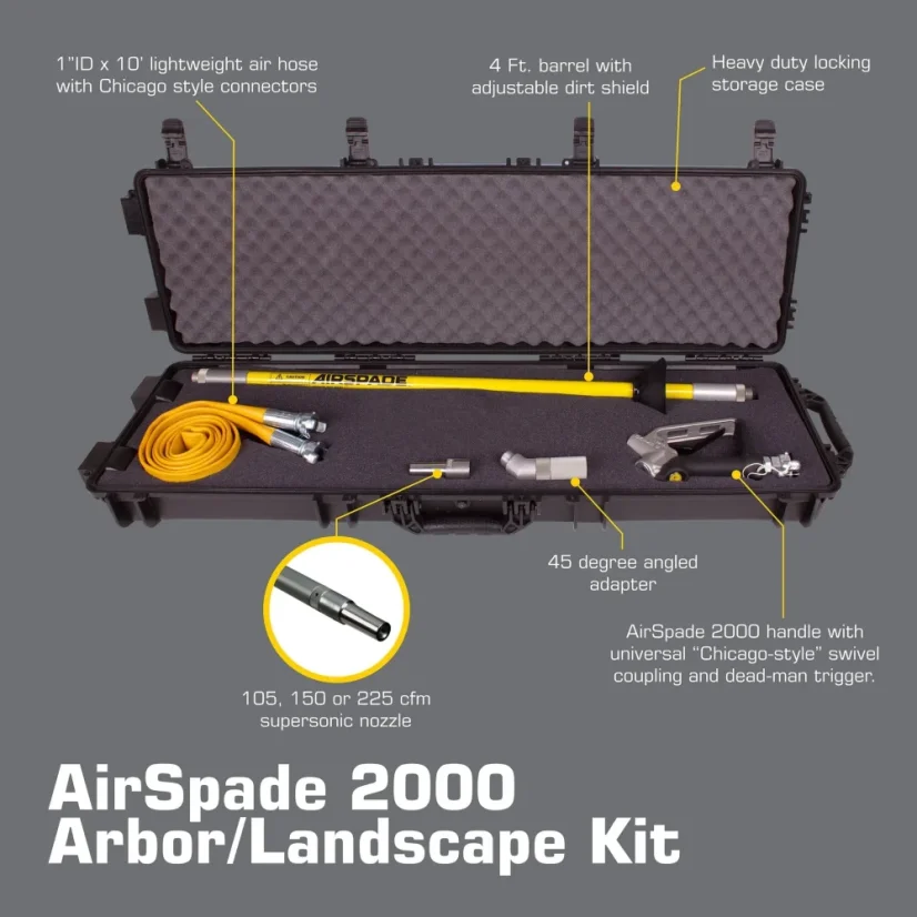 AIRSPADE 2000 ARBOR / LANDSCAPE KIT