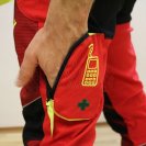 FRANCITAL IRATY arborist trousers - red