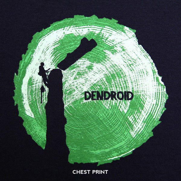 T-shirt DENDROID GO BIG OR GO HOME