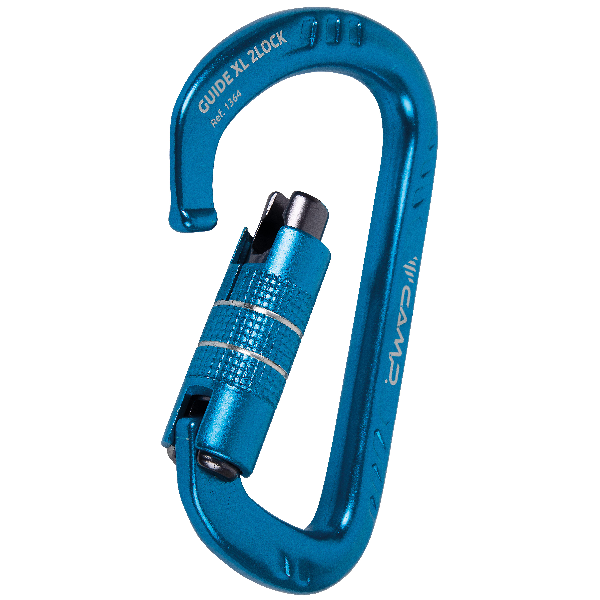 Karabína CAMP GUIDE XL 2Lock - modrá