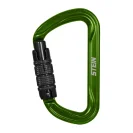 STEIN SECURA D-SHAPE ALU carabiner - green STEIN SECURA D-SHAPE ALU carabiner - green