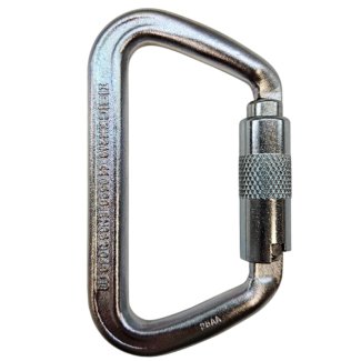 ISC IRON WIZARD Supersafe steel carabiner