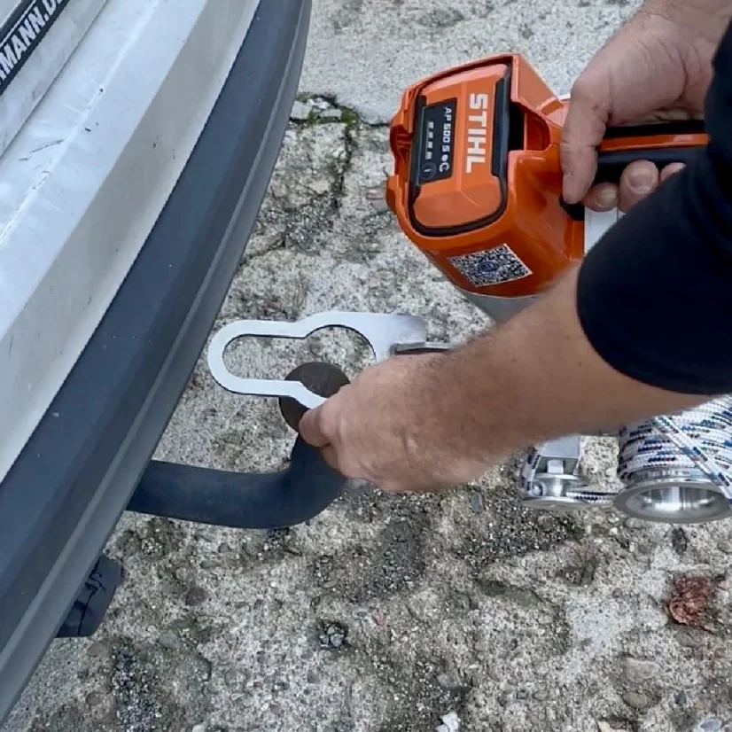 EDER WINCH 500 B battery STIHL