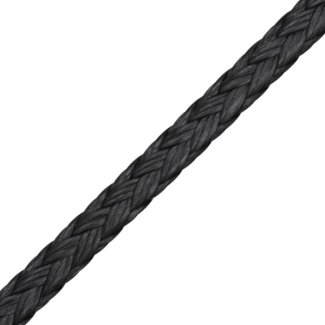 LIROS D-PRO 8 mm dyneema 53 kN čierna