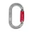 ISC KL121 ALUMINIUM OVAL Supersafe – grey/red