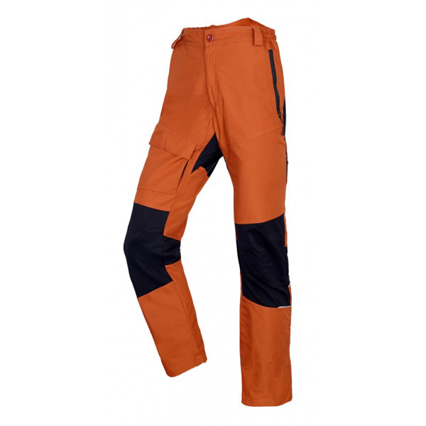 Pracovní kalhoty SOLIDUR WORKFLEX dark orange