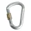 SINGING ROCK OCEL SCREW HMS carabiner – grey