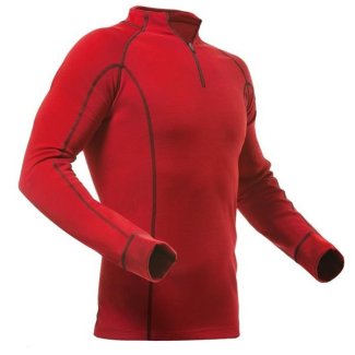 Thermo tričko PFANNER MERINO SHIRT LONG SLEEVES - červená