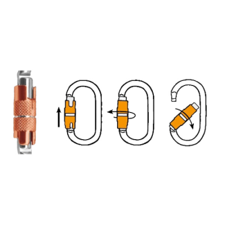 ROCK EMPIRE HMS Smart 3T carabiner