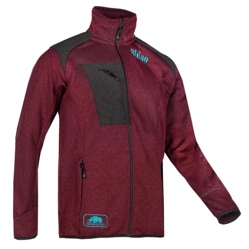SIP PROTECTION TUNDRA SILVER FOX BURGUNDY RED sweatshirt