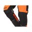 Protiporezové nohavice SIP PROTECTION 1SBW FOREST W-AIR Hi-Vis SHORT - 75 cm oranžová-čierna