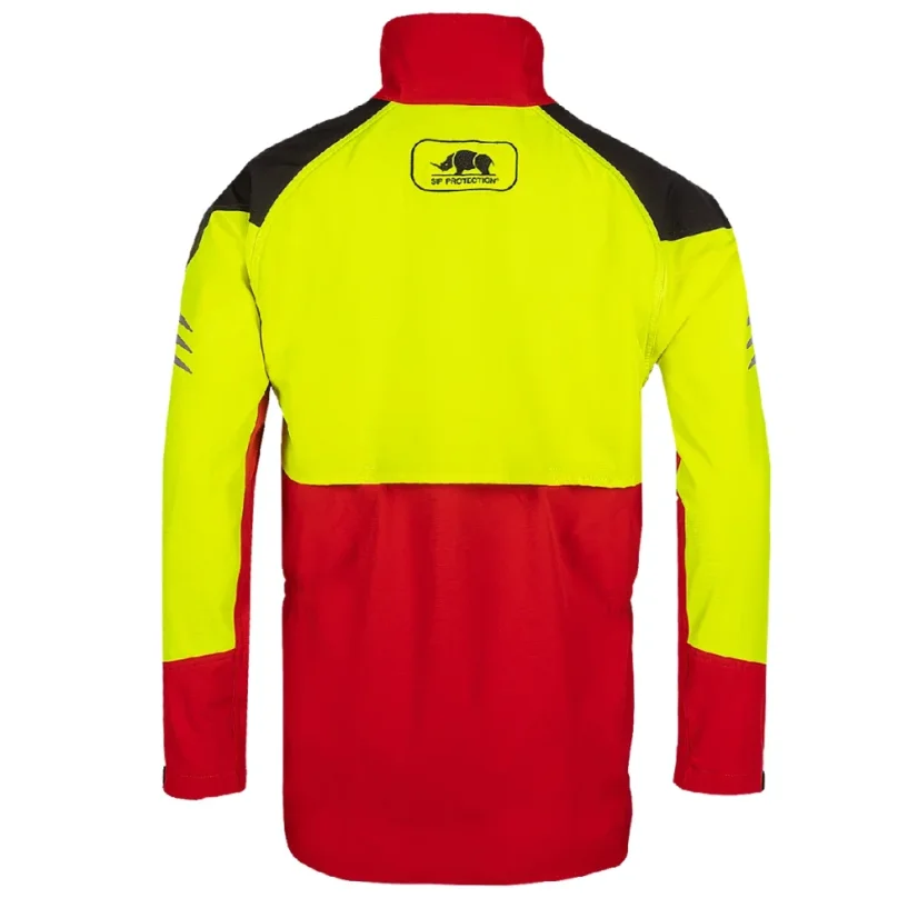 SIP PROTECTION 1SKO SHINOBI work jacket Hi-Vis yellow/red