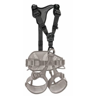 Ramenné popruhy PETZL TOP čierna