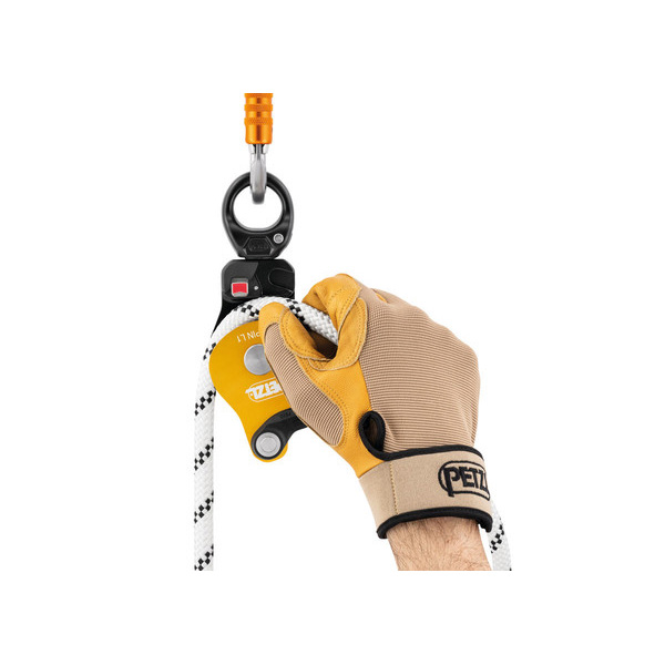 Simple pulley PETZL SPIN L1 yellow