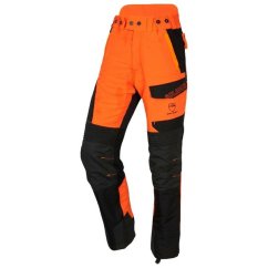 Chainsaw trousers SOLIDUR INFINITY orange