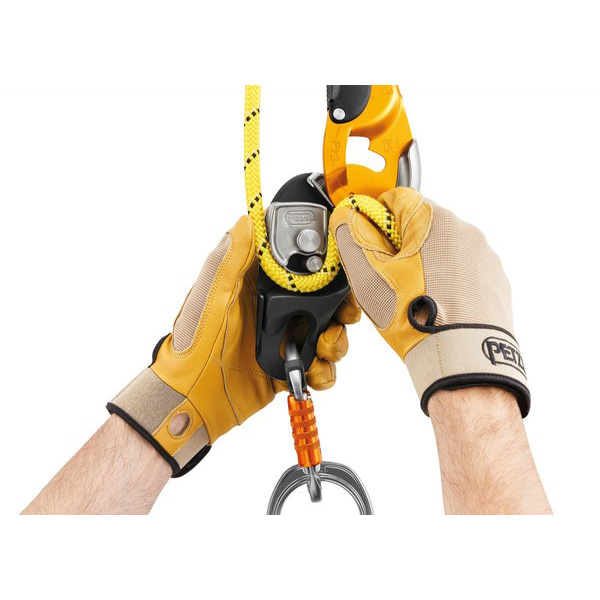 Ereszkedőeszköz PETZL RIG - fekete