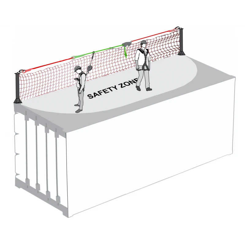 KRATOS SAFETY POST LINE horizontal temporary lifeline