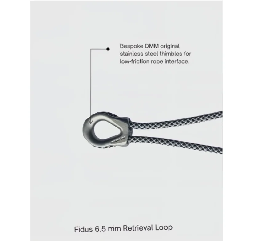 Stahovatelná kotevní smyčka DMM FIDUS RETRIEVAL LOOP 6,5 mm