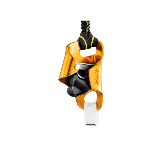 Knee brace PETZL KNEE ASCENT CLIP FOOT - with carabiner