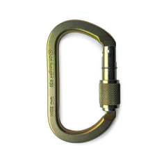 Carabiner AT HEIGHT K20 STEEL OFFSET SCREW 36 kN