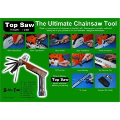 Tools for the STEIN TOPSAW 12 in 1 chainsaw