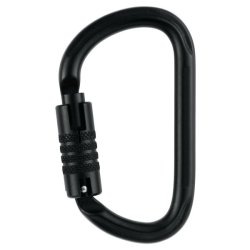 Carabiner PETZL VULCAN Triact-Lock - black - spacer. norms