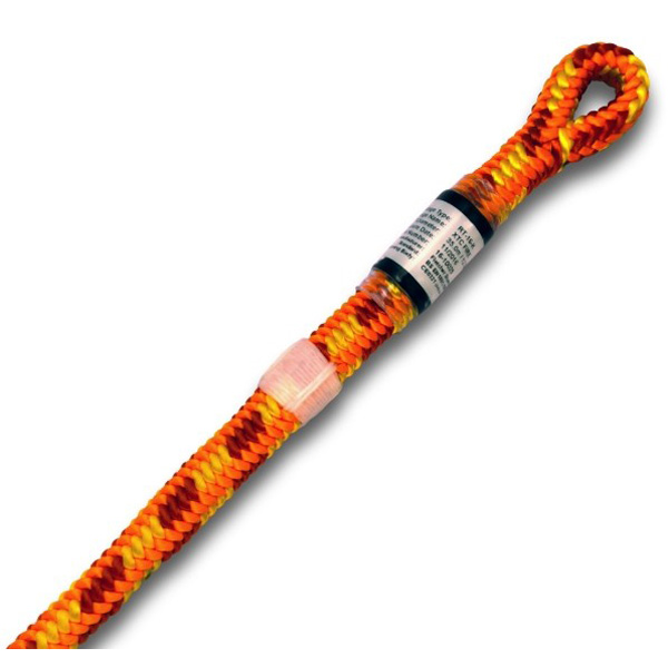 Arboristické lano s okem YALE CORDAGE XTC FIRE - 35 m