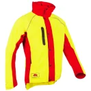 Waterproof work jacket SIP PROTECTION 1SLR KEIU Hi-Vis - yellow