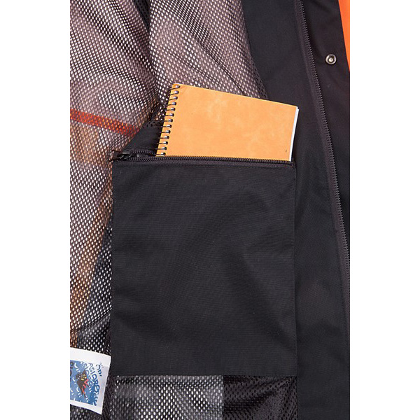 Nepremokavá pracovná bunda SIP PROTECTION 1SLR KEIU Hi-Vis oranžovo-čierna
