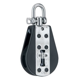 Pulley HARKEN HEXARACHET SINGLE MR STARBOARD 76 mm