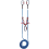 CAMP GYRO LANYARD DOUBLE + 3x 2125 3,5m