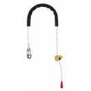 Adjustable connector with PETZL GRILLON HOOK European version