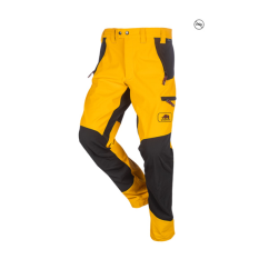 Lezecké kalhoty SIP PROTECTION 1SS5 GECKO žlutá