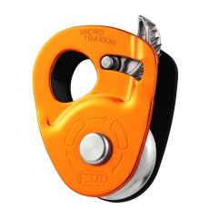 Pulley with blocker PETZL MICRO TRAXION