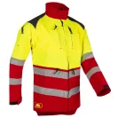Fényvisszaverő munkakabát SIP PROTECTION 1SKK FOREST PRO FLASH - Hi-Vis sárga