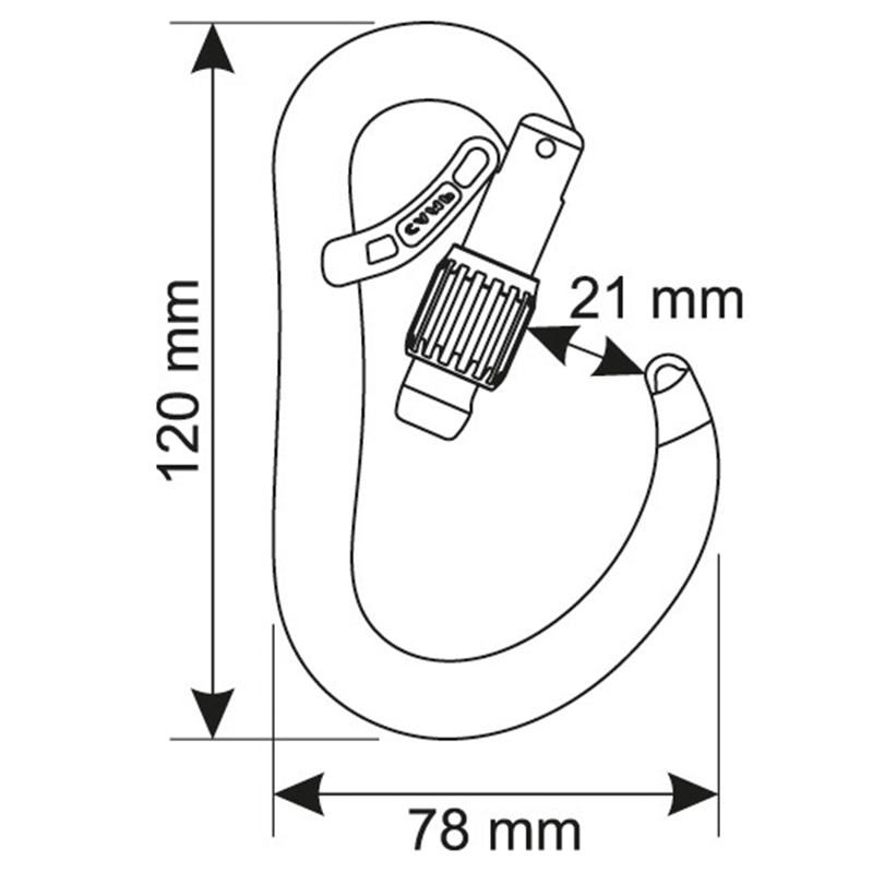CAMP ATOM BELAY Lock